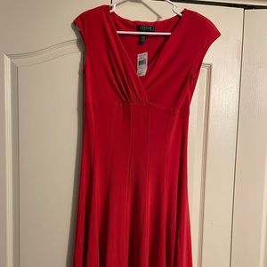 Ralph Lauren Red Cocktail dress